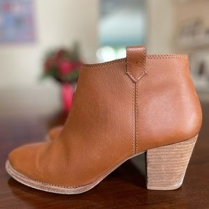 Madewell Tan Heeled Boots